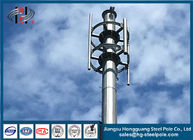 أبراج الاتصالات السلكية واللاسلكية الكهربائية ، وتراجع الساخنة المجلفن أحادي الخلية برج مع الأنوار